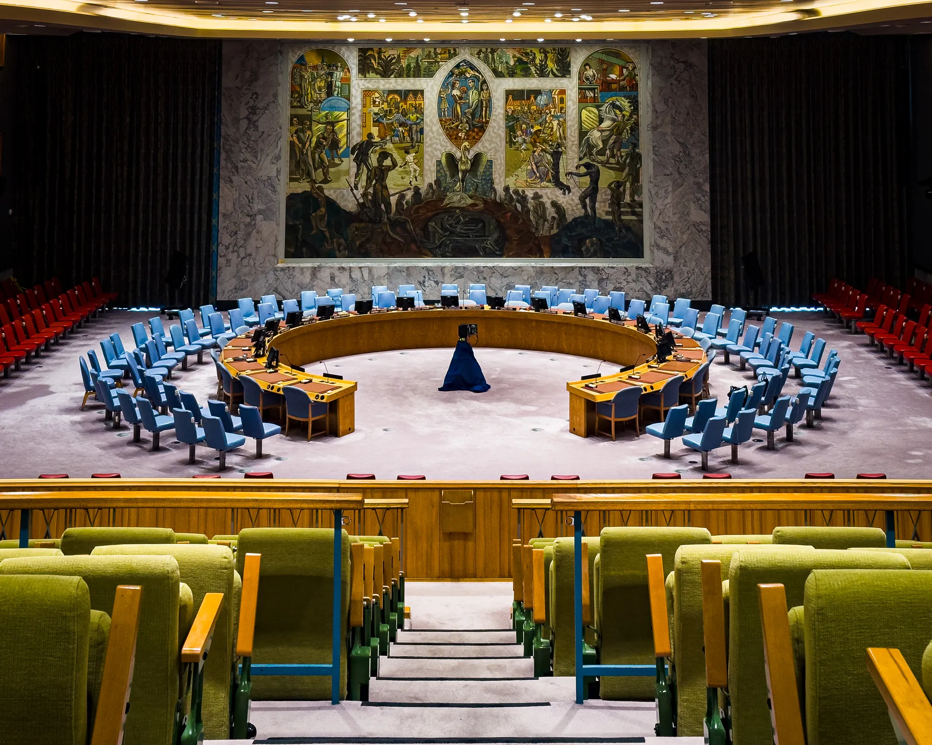 UN Security Council Chamber